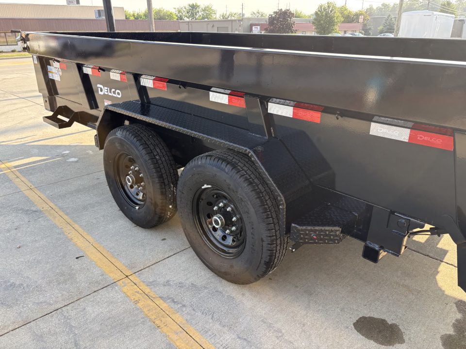 New 2026 Delco Trailers 83"X14' I BEAM DUMP TELESCOPIC Dump Trailer
