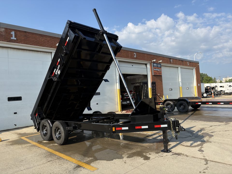 New 2026 Delco Trailers 83"X14' I BEAM DUMP TELESCOPIC Dump Trailer