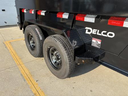 New 2026 Delco Trailers 83"X14' I BEAM DUMP TELESCOPIC Dump Trailer