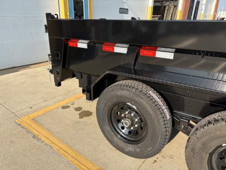 New 2026 Delco Trailers 83"X14' I BEAM DUMP TELESCOPIC Dump Trailer