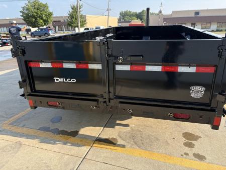 New 2026 Delco Trailers 83"X14' I BEAM DUMP TELESCOPIC Dump Trailer