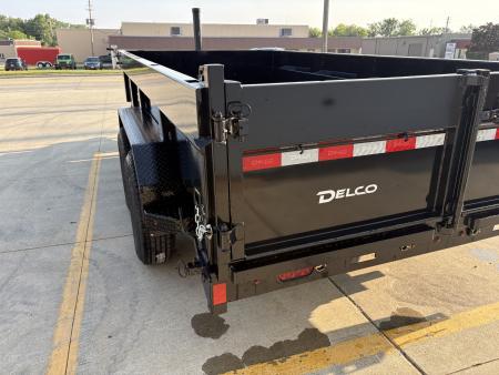 New 2026 Delco Trailers 83"X14' I BEAM DUMP TELESCOPIC Dump Trailer