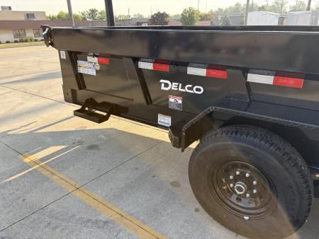New 2026 Delco Trailers 83"X14' I BEAM DUMP TELESCOPIC Dump Trailer