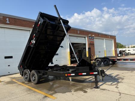 New 2026 Delco Trailers 83"X14' I BEAM DUMP TELESCOPIC Dump Trailer