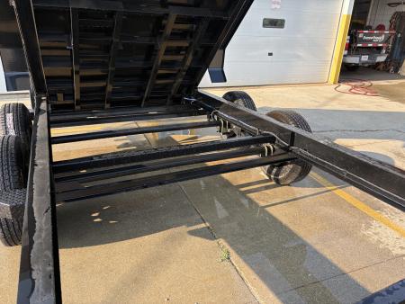 New 2026 Delco Trailers 83"X14' I BEAM DUMP TELESCOPIC Dump Trailer