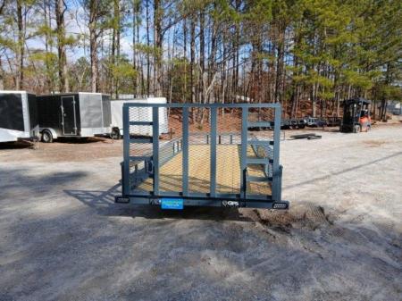 New 2027 10K GPS 7X20 TANDEM AXLE UTILITY TRAILER WITH HD GATE AND HD JACK