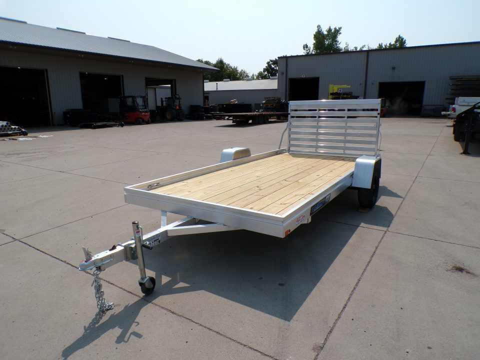 New 2027 Aluma 7814ES-W Utility Trailer
