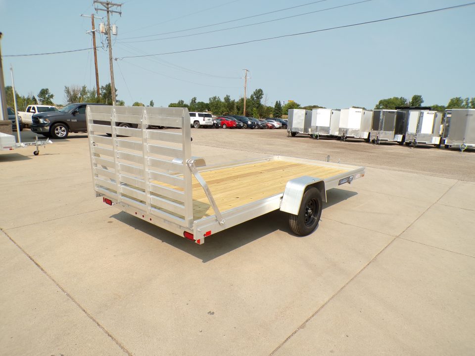 New 2027 Aluma 7814ES-W Utility Trailer