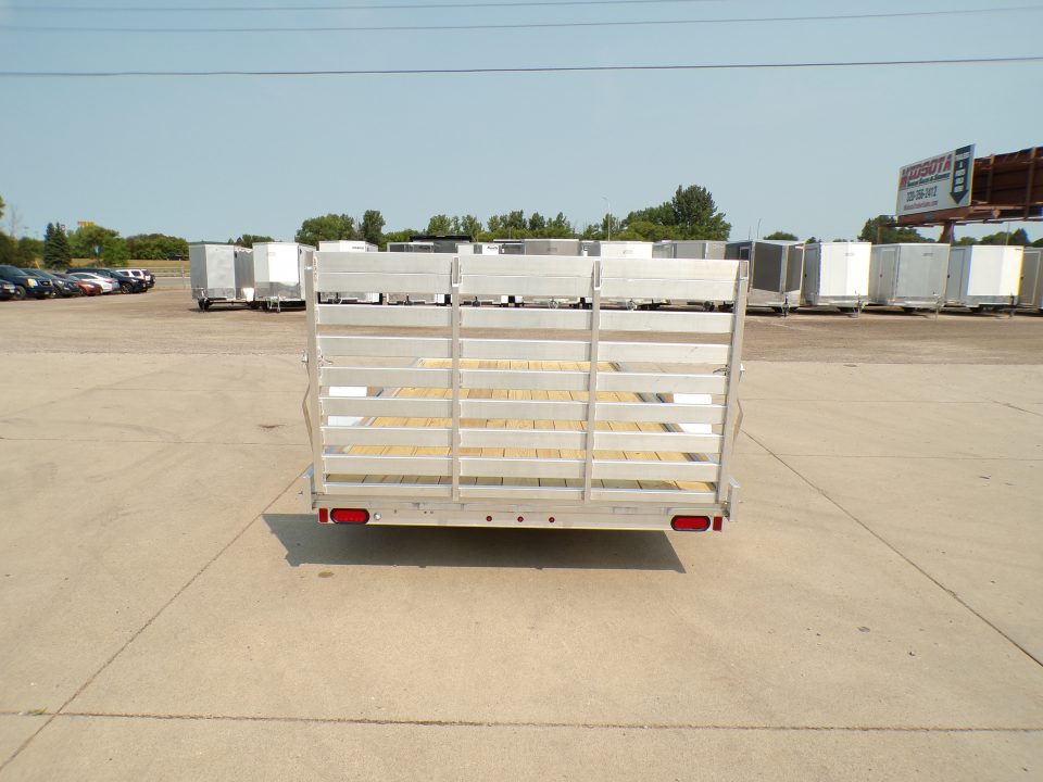 New 2027 Aluma 7814ES-W Utility Trailer