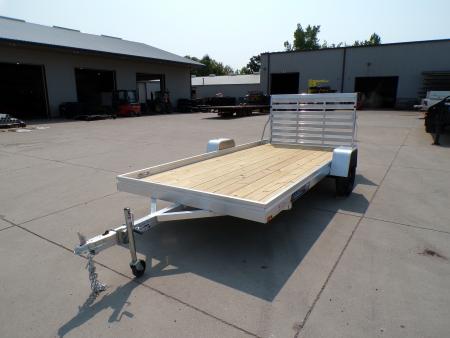 New 2027 Aluma 7814ES-W Utility Trailer