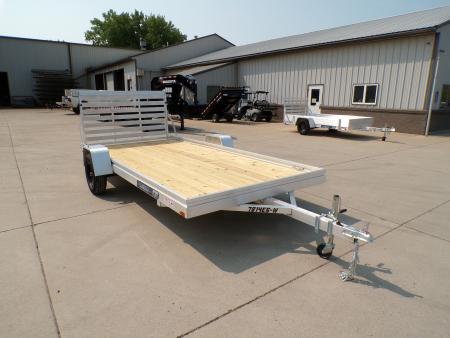 New 2027 Aluma 7814ES-W Utility Trailer