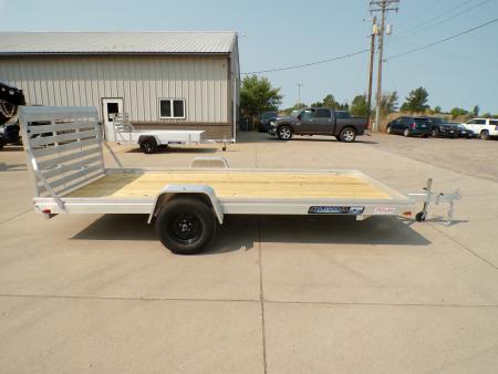 New 2027 Aluma 7814ES-W Utility Trailer