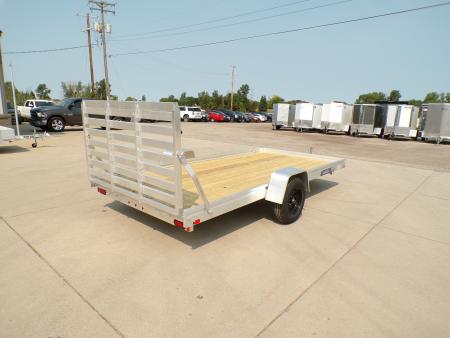 New 2027 Aluma 7814ES-W Utility Trailer