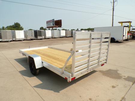 New 2027 Aluma 7814ES-W Utility Trailer