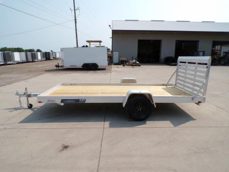 New 2027 Aluma 7814ES-W Utility Trailer