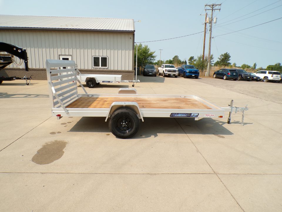 New 2027 Aluma 7812ES-W Utility Trailer