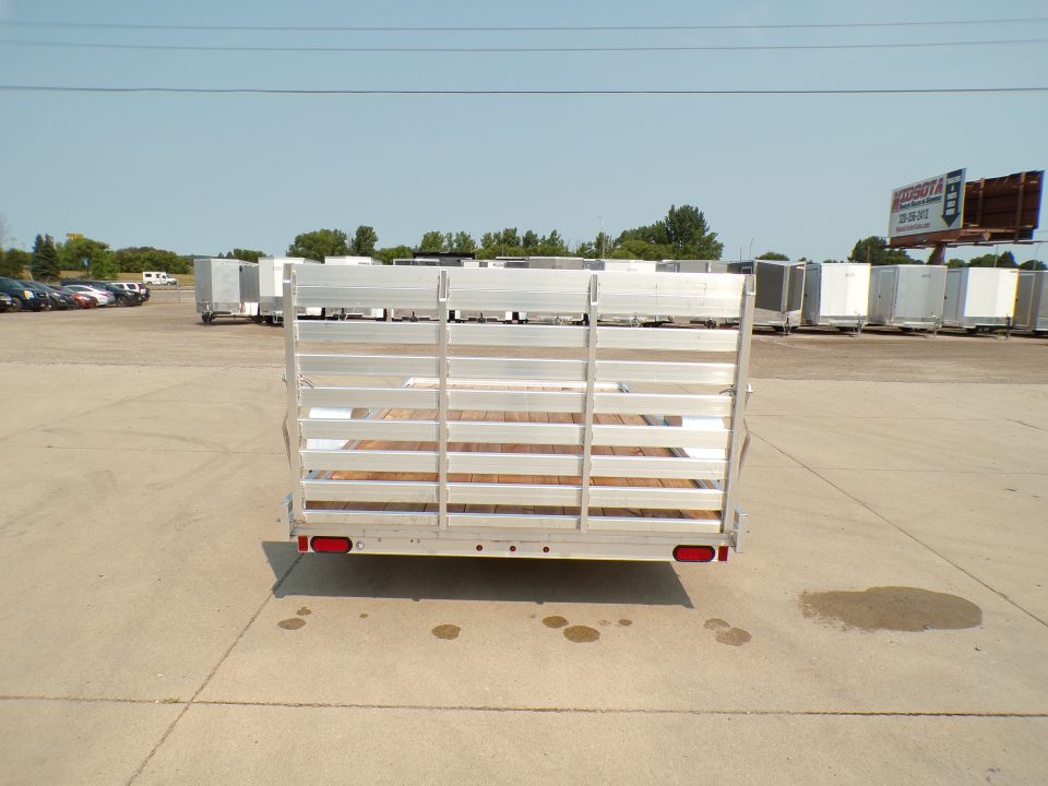 New 2027 Aluma 7812ES-W Utility Trailer