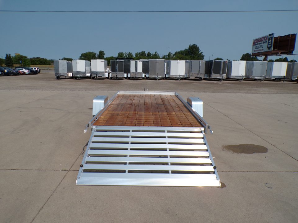 New 2027 Aluma 7812ES-W Utility Trailer