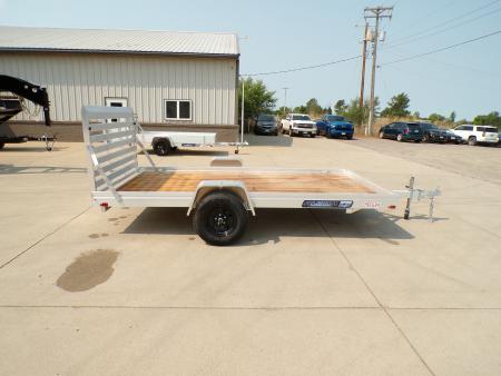 New 2027 Aluma 7812ES-W Utility Trailer