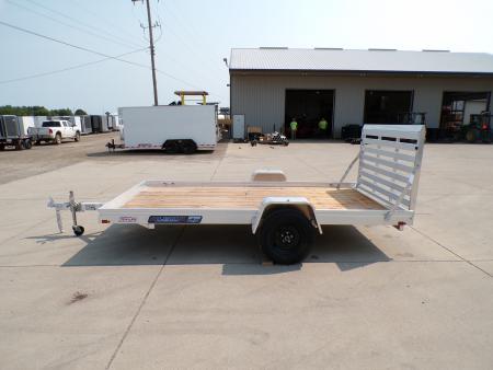 New 2027 Aluma 7812ES-W Utility Trailer