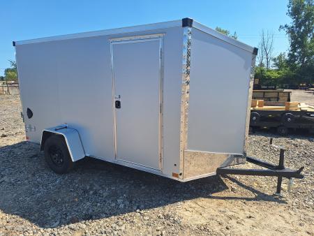 New 2027 Stealth Trailers 6x12 Single Axle Cargo / Enclosed Trailer W/ Ramp Door