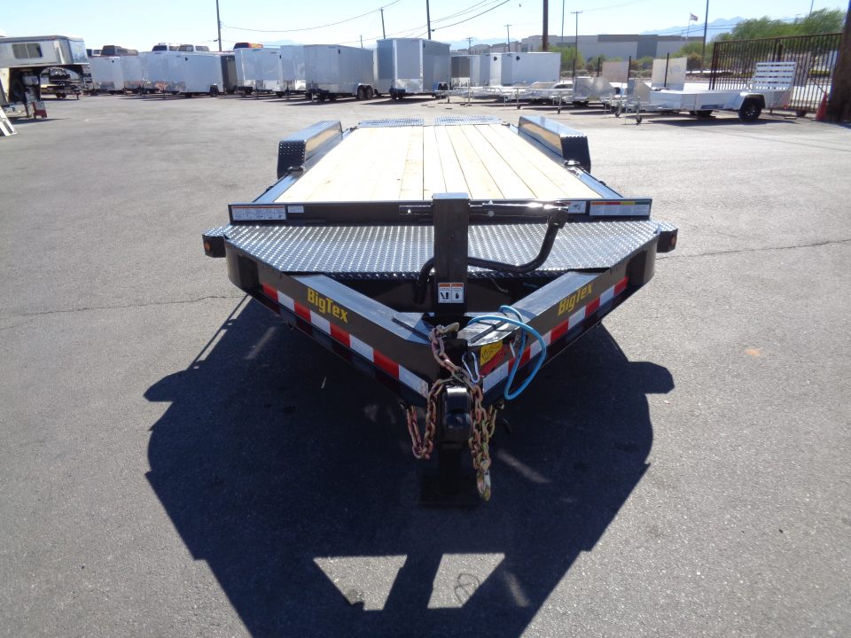 New 2027 Big Tex Trailers * 21EH-22 * 22ft Super Duty Triple Axle Seamless I-Beam Equipment Trailer w/ Mega Ramps (21K GVWR)