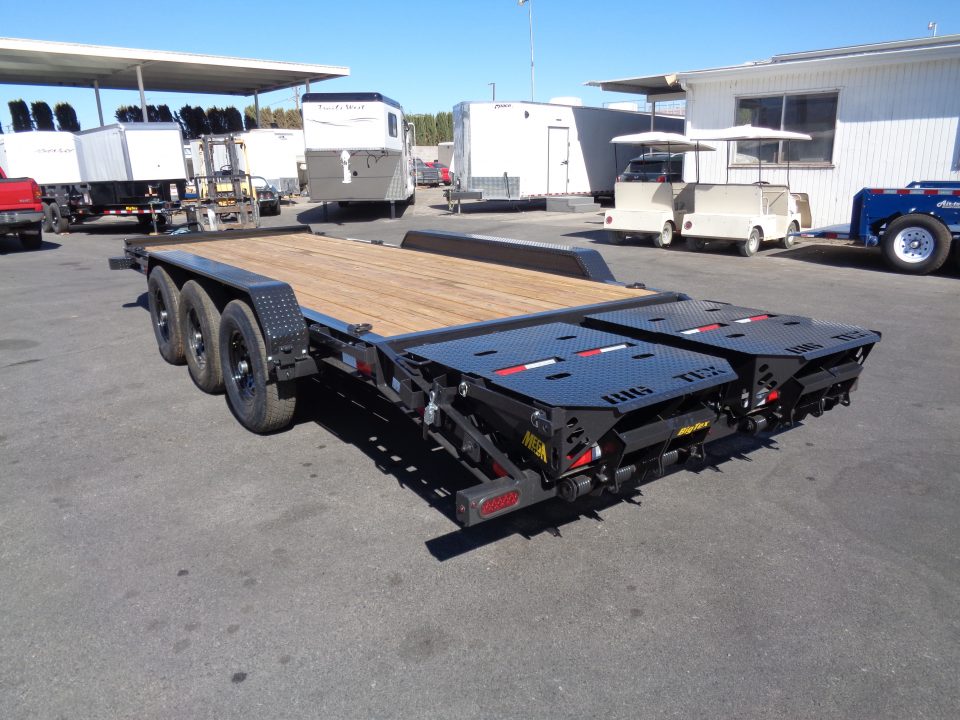 New 2027 Big Tex Trailers * 21EH-22 * 22ft Super Duty Triple Axle Seamless I-Beam Equipment Trailer w/ Mega Ramps (21K GVWR)