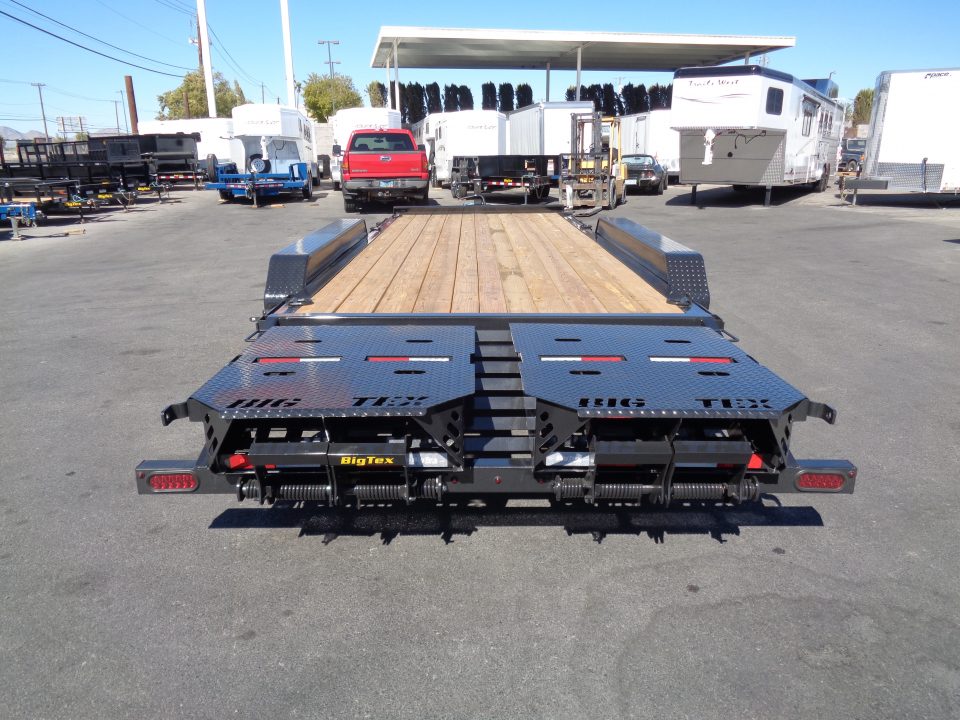 New 2027 Big Tex Trailers * 21EH-22 * 22ft Super Duty Triple Axle Seamless I-Beam Equipment Trailer w/ Mega Ramps (21K GVWR)