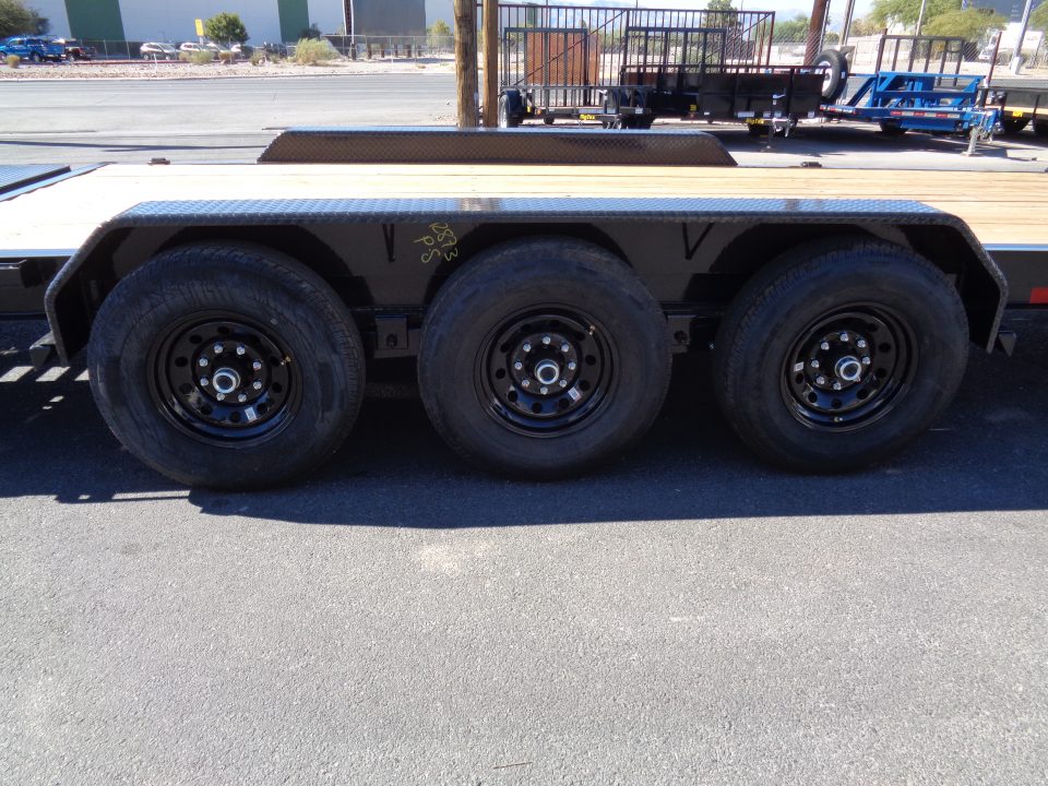 New 2027 Big Tex Trailers * 21EH-22 * 22ft Super Duty Triple Axle Seamless I-Beam Equipment Trailer w/ Mega Ramps (21K GVWR)