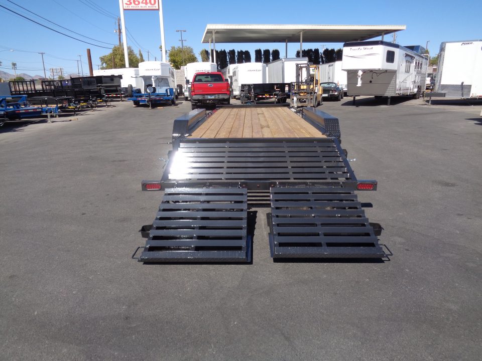New 2027 Big Tex Trailers * 21EH-22 * 22ft Super Duty Triple Axle Seamless I-Beam Equipment Trailer w/ Mega Ramps (21K GVWR)