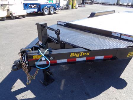 New 2027 Big Tex Trailers * 21EH-22 * 22ft Super Duty Triple Axle Seamless I-Beam Equipment Trailer w/ Mega Ramps (21K GVWR)