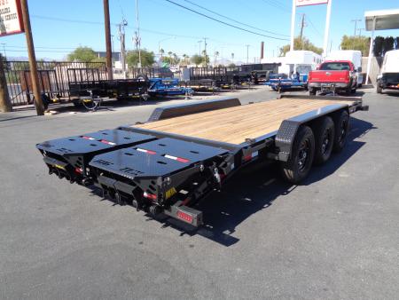 New 2027 Big Tex Trailers * 21EH-22 * 22ft Super Duty Triple Axle Seamless I-Beam Equipment Trailer w/ Mega Ramps (21K GVWR)