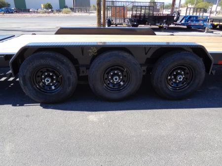 New 2027 Big Tex Trailers * 21EH-22 * 22ft Super Duty Triple Axle Seamless I-Beam Equipment Trailer w/ Mega Ramps (21K GVWR)