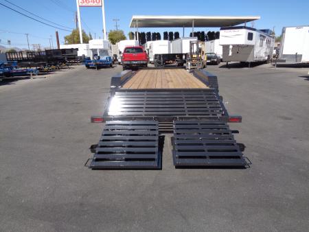 New 2027 Big Tex Trailers * 21EH-22 * 22ft Super Duty Triple Axle Seamless I-Beam Equipment Trailer w/ Mega Ramps (21K GVWR)