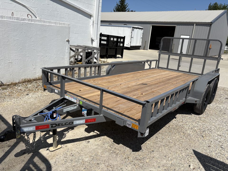 New 2026 Delco Trailers 83"X16' ATV SIDE RAMP TRAILER ATV Trailer