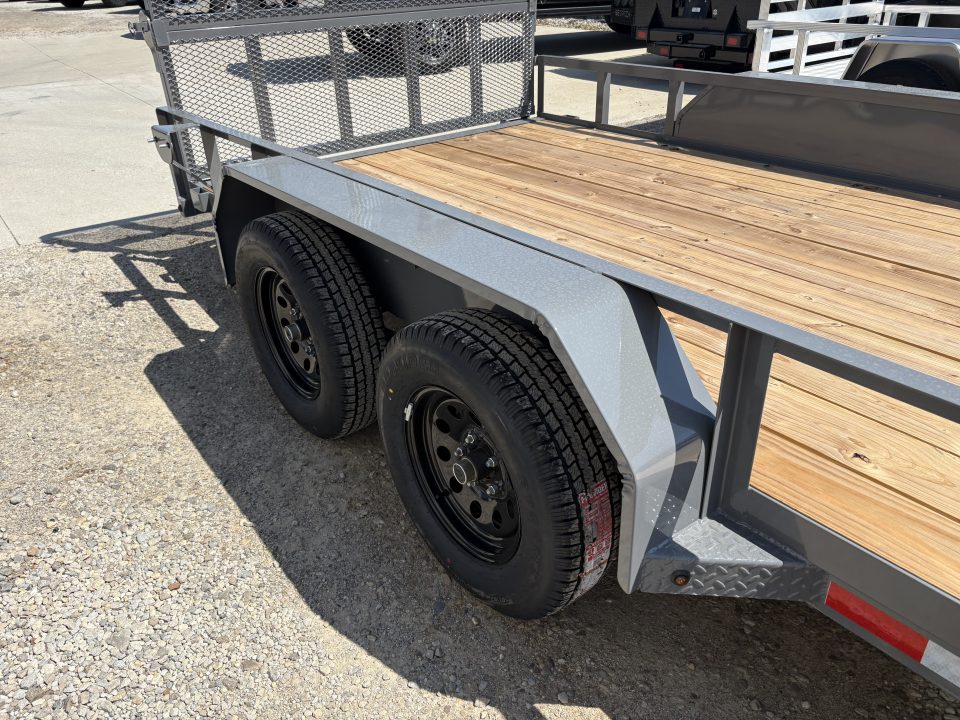 New 2026 Delco Trailers 83"X16' ATV SIDE RAMP TRAILER ATV Trailer