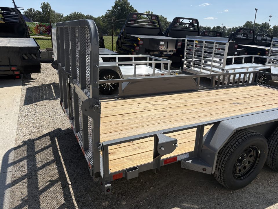 New 2026 Delco Trailers 83"X16' ATV SIDE RAMP TRAILER ATV Trailer