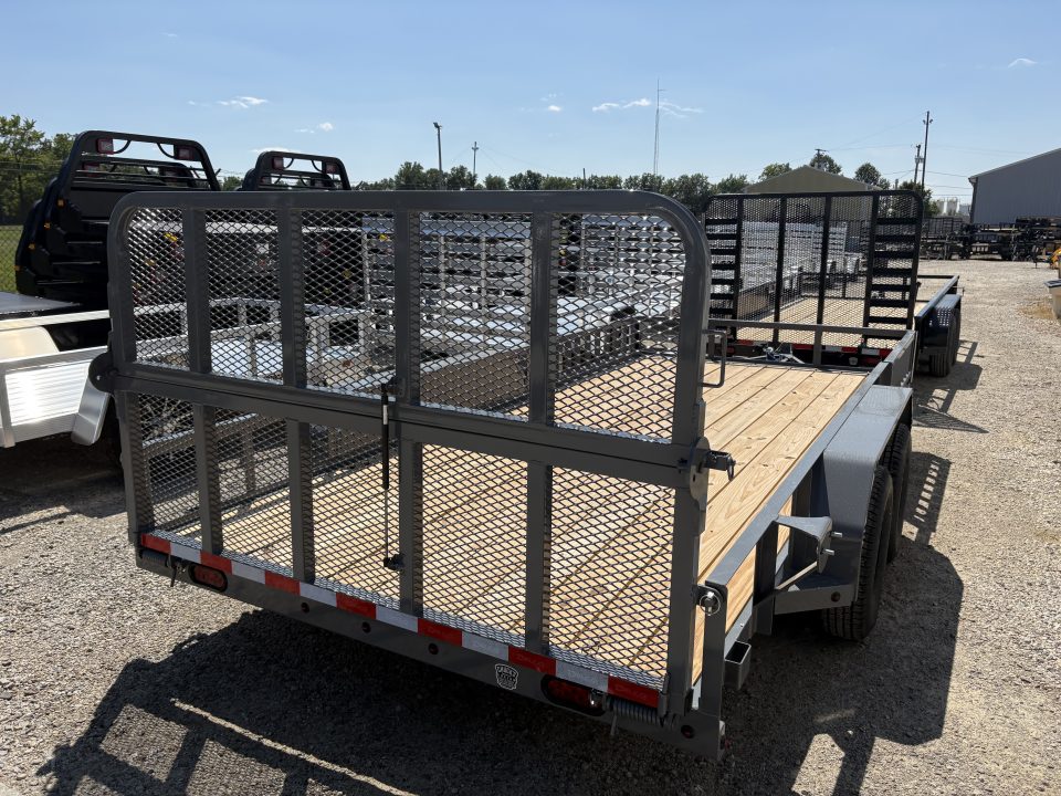 New 2026 Delco Trailers 83"X16' ATV SIDE RAMP TRAILER ATV Trailer