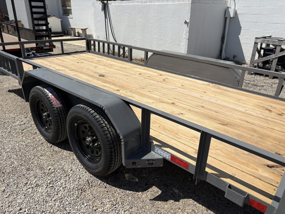 New 2026 Delco Trailers 83"X16' ATV SIDE RAMP TRAILER ATV Trailer