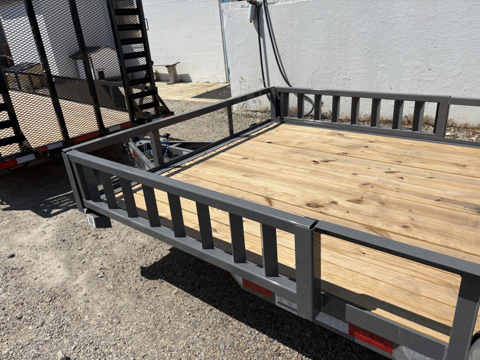 New 2026 Delco Trailers 83"X16' ATV SIDE RAMP TRAILER ATV Trailer