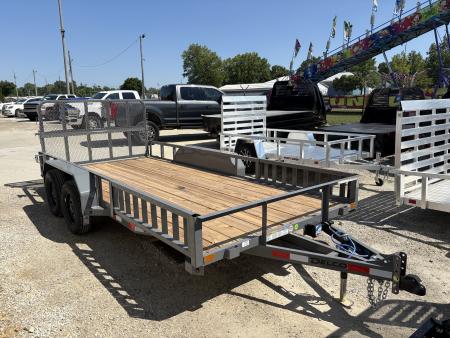 New 2026 Delco Trailers 83"X16' ATV SIDE RAMP TRAILER ATV Trailer