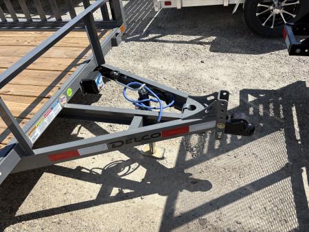 New 2026 Delco Trailers 83"X16' ATV SIDE RAMP TRAILER ATV Trailer