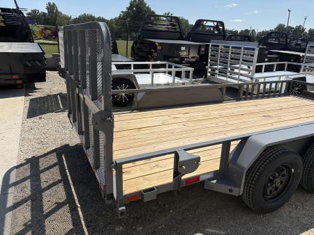 New 2026 Delco Trailers 83"X16' ATV SIDE RAMP TRAILER ATV Trailer
