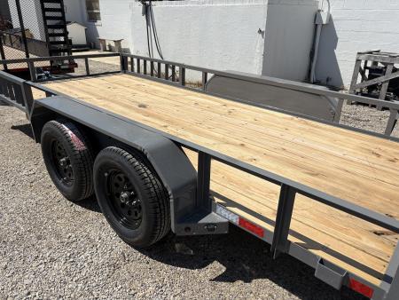 New 2026 Delco Trailers 83"X16' ATV SIDE RAMP TRAILER ATV Trailer