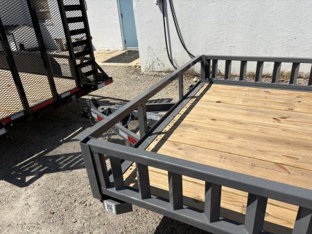 New 2026 Delco Trailers 83"X16' ATV SIDE RAMP TRAILER ATV Trailer
