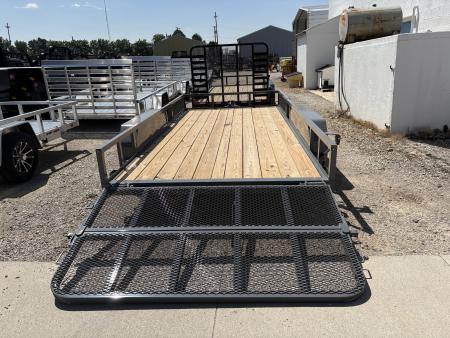 New 2026 Delco Trailers 83"X16' ATV SIDE RAMP TRAILER ATV Trailer
