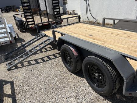 New 2026 Delco Trailers 83"X16' ATV SIDE RAMP TRAILER ATV Trailer