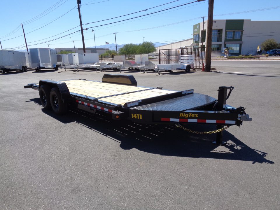 New 2027 Big Tex Trailers * 14TI-20 * 20ft Super-Duty I-Beam Tilt Equipment Trailer w/ 4Ft Front Stationary Deck