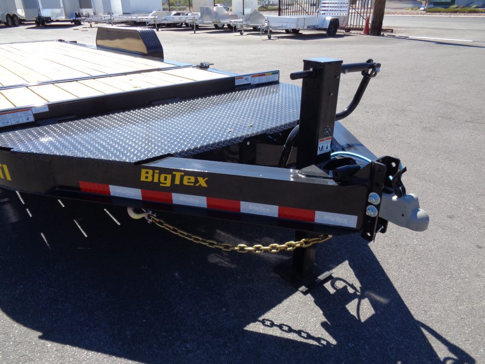 New 2027 Big Tex Trailers * 14TI-20 * 20ft Super-Duty I-Beam Tilt Equipment Trailer w/ 4Ft Front Stationary Deck