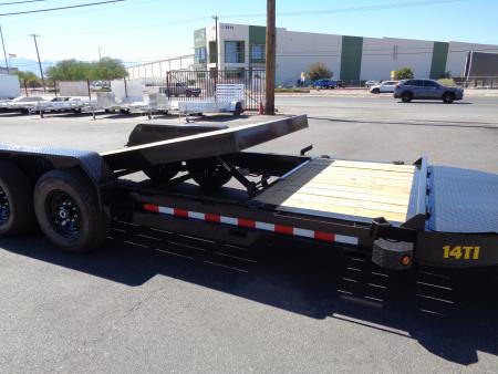New 2027 Big Tex Trailers * 14TI-20 * 20ft Super-Duty I-Beam Tilt Equipment Trailer w/ 4Ft Front Stationary Deck